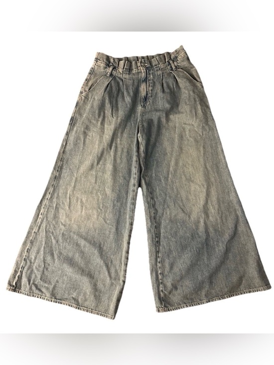 We The Free Denim - Free People We The Free Forager Super Wide Leg Jeans 32 Boho Barrel Cool Water